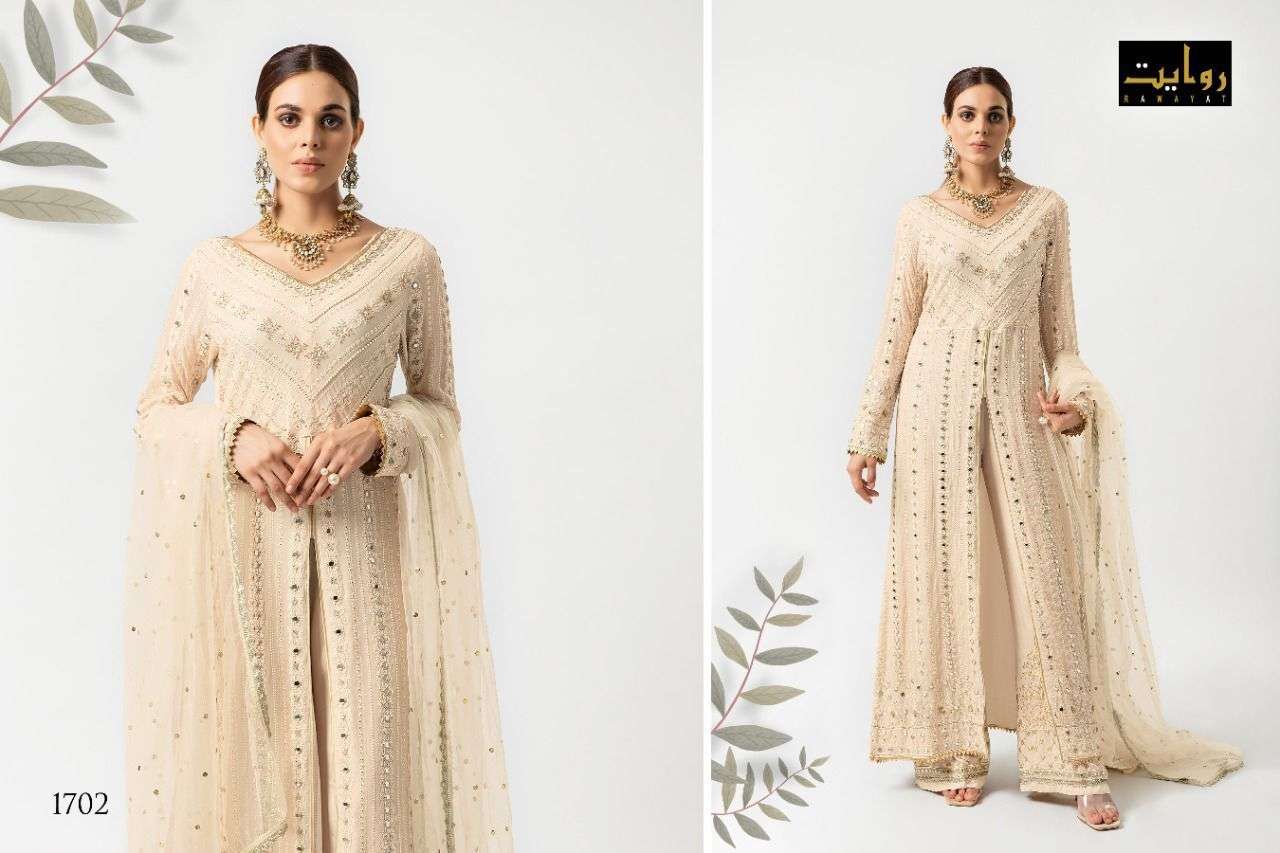 Rawayat Fashion Present Anaya Vol-5 Fox Georgette Dress Material In Wholesale Price In Surat - Sai Dresses