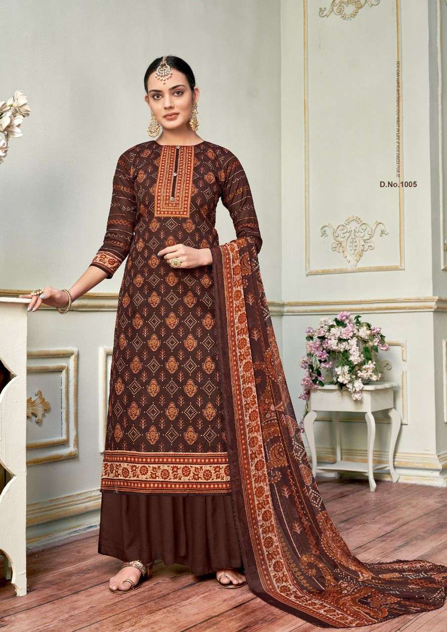  ROLI MOLI CREATION PRESENT GULABO CAMBRIC COTTON PRINTED SUITS IN WHOLESALER PRICE IN SURAT - SAI DRESSES