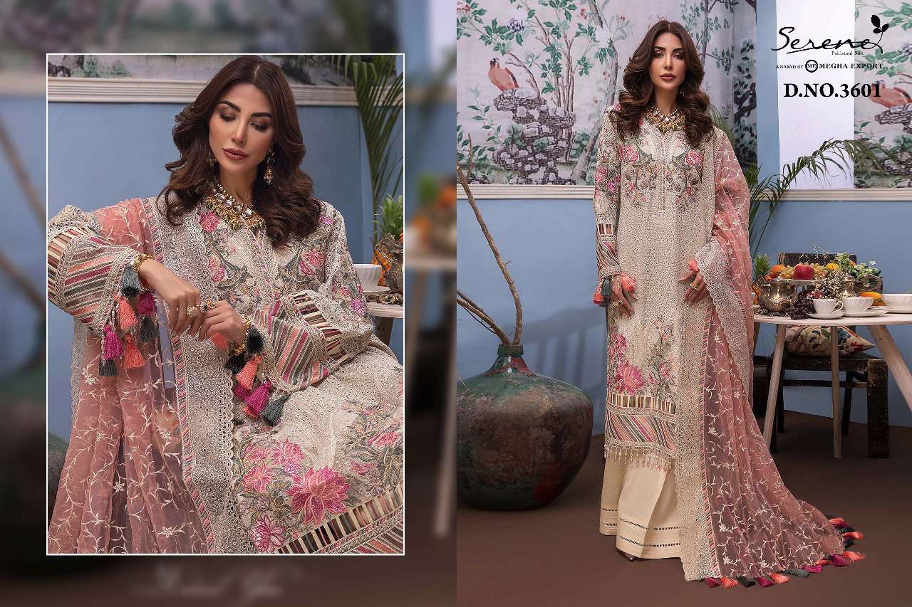 Serene Present Adan Libas Ravia Vol 3 Pakistani Dress Material In Wholesale Rate In Surat - Sai Dresses