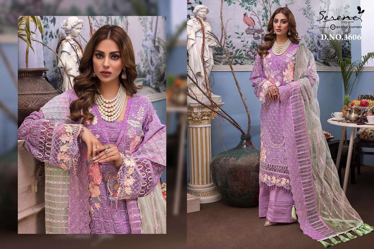 Serene Present Adan Libas Ravia Vol 3 Pakistani Dress Material In Wholesale Rate In Surat - Sai Dresses