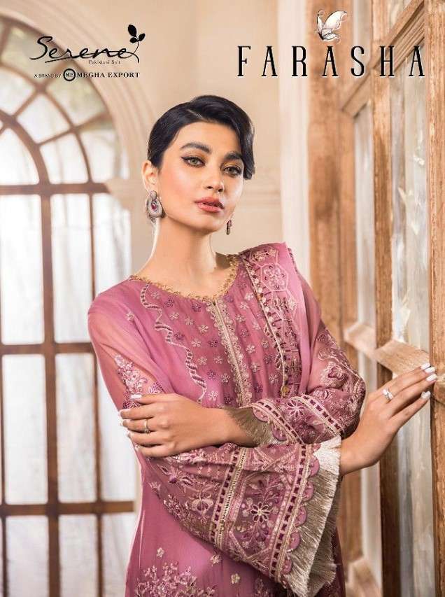 SERENE PRESENT FARASHA GEORGETTE SALWAR SUITS IN WHOLESALE PRICE IN SURAT - SAI DRESSES