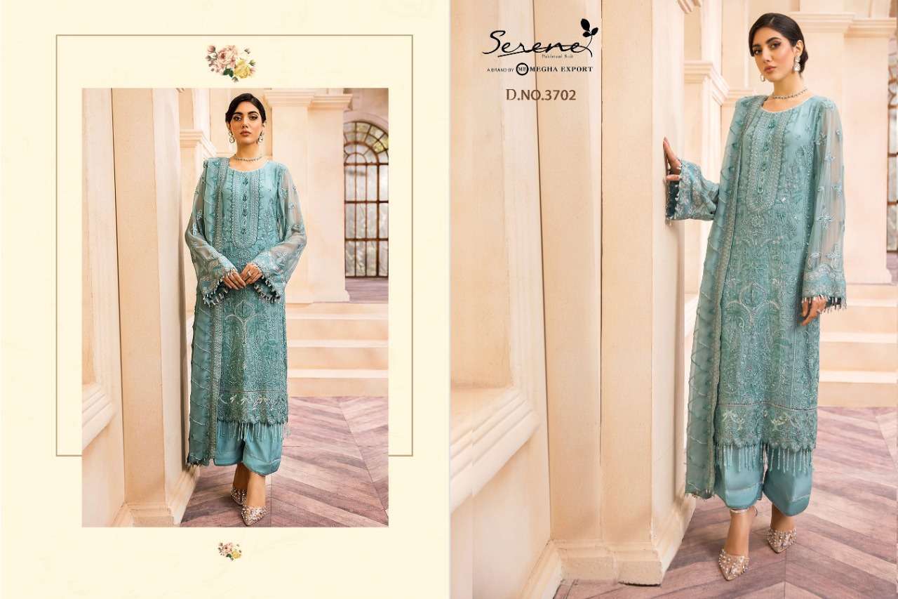 SERENE PRESENT FARASHA GEORGETTE SALWAR SUITS IN WHOLESALE PRICE IN SURAT - SAI DRESSES