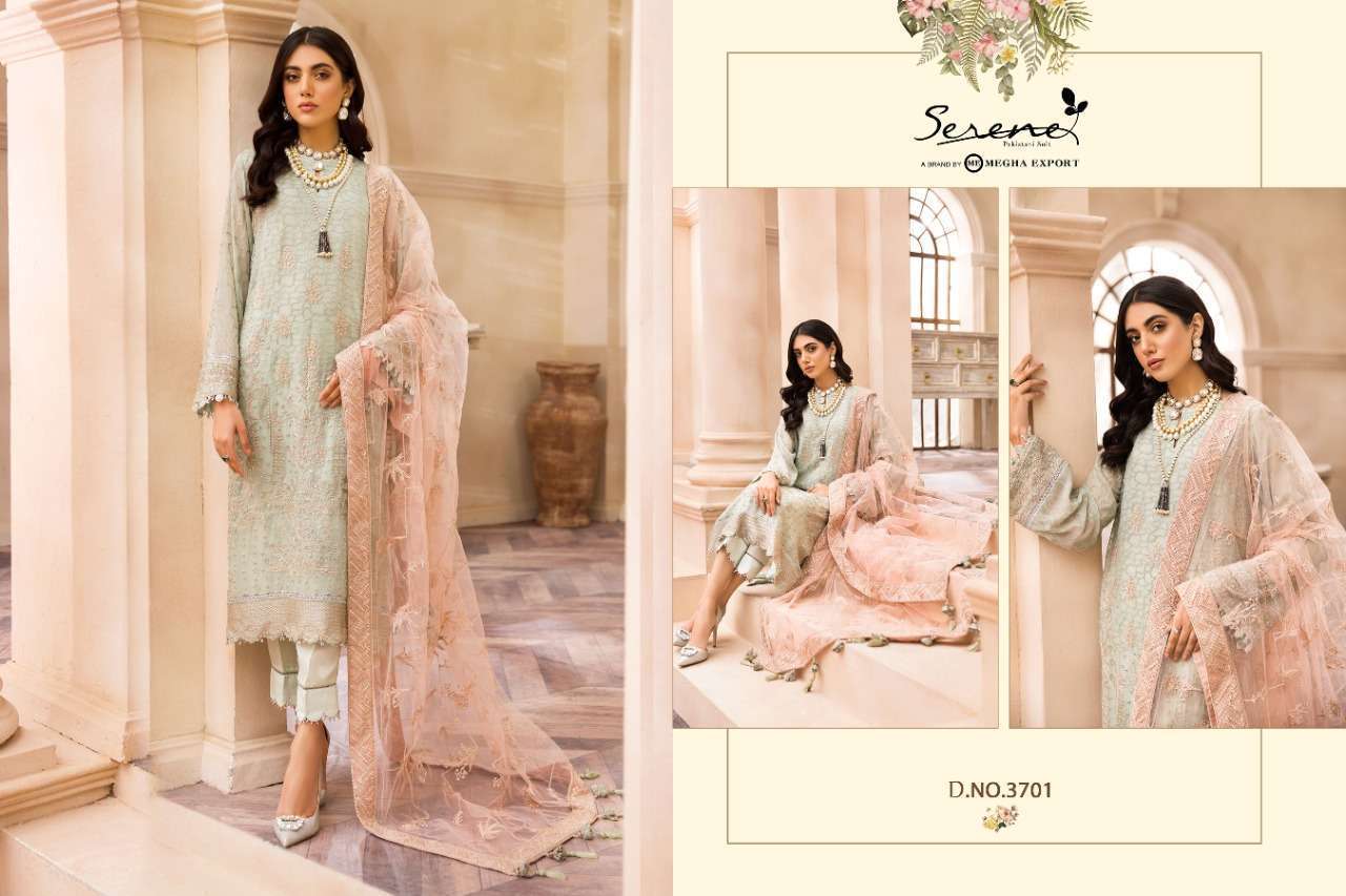 SERENE PRESENT FARASHA GEORGETTE SALWAR SUITS IN WHOLESALE PRICE IN SURAT - SAI DRESSES