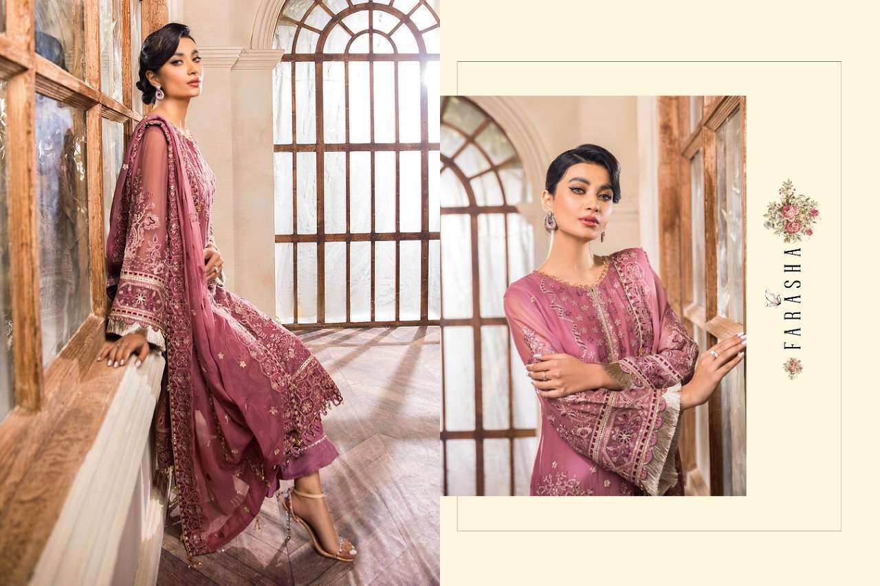 SERENE PRESENT FARASHA GEORGETTE SALWAR SUITS IN WHOLESALE PRICE IN SURAT - SAI DRESSES