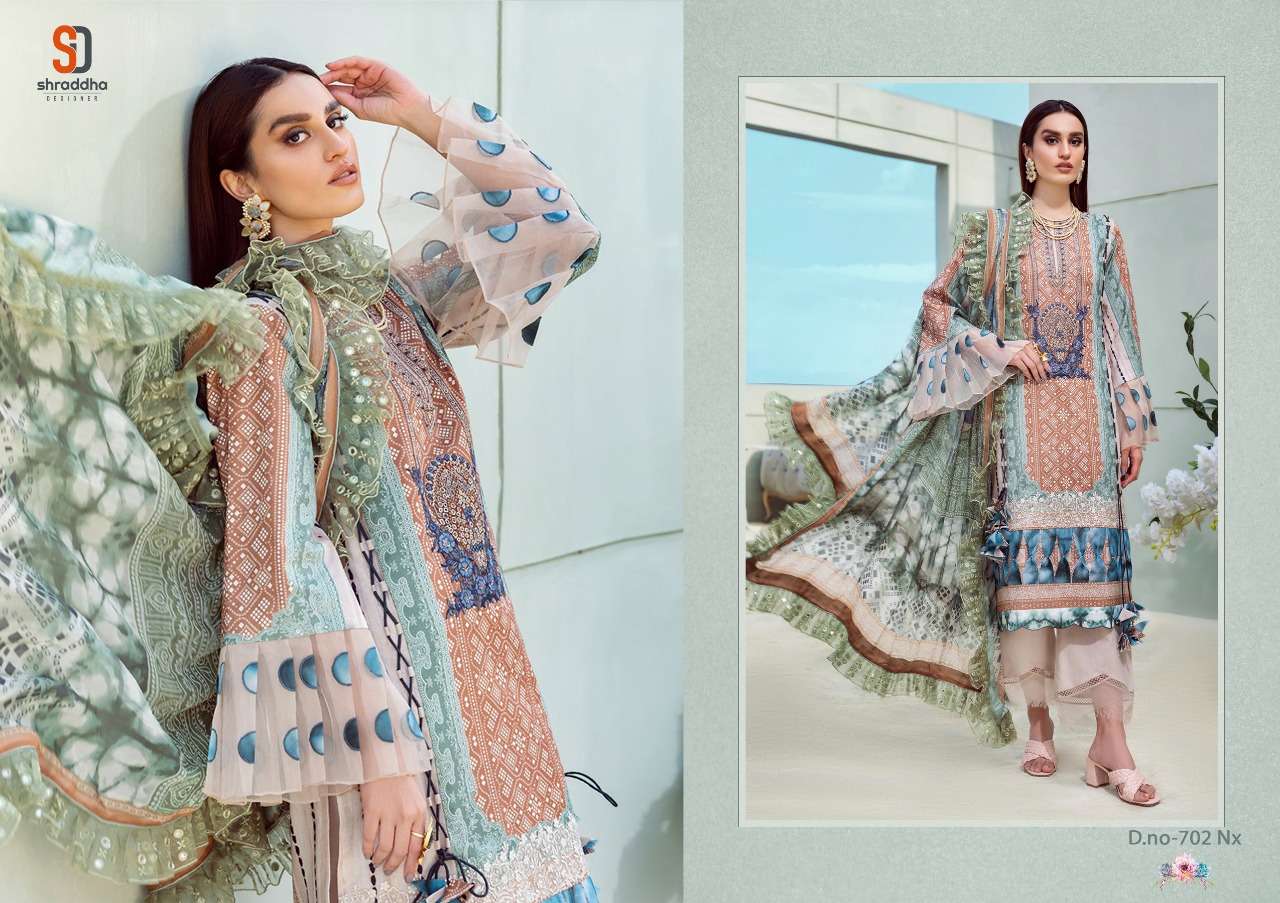 SHARADDHA DESIGNER PRESENT VINTAGE VOL-7 NX LAWN CATALOGUE COLLECTION IN WHOLESALE PRICE IN SURAT - SAI DRESSES 