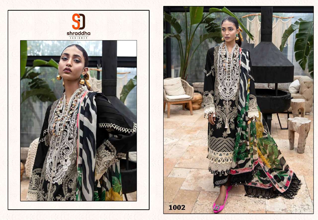 Shraddha Designer Present sana safinaz muzline spring vol 1 Cotton Salwar Suits Collection In Wholesale Price In Surat - Sai Dresses