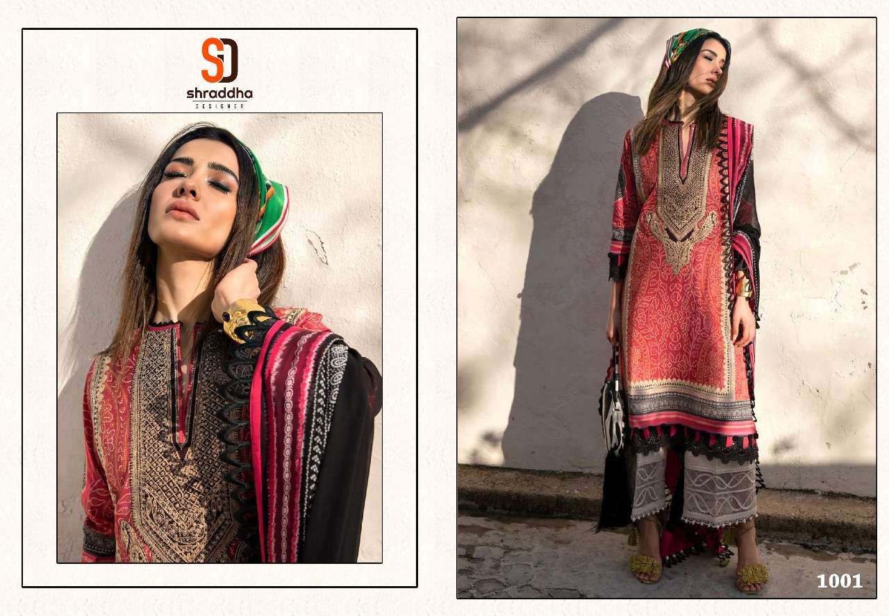 Shraddha Designer Present sana safinaz muzline spring vol 1 Cotton Salwar Suits Collection In Wholesale Price In Surat - Sai Dresses