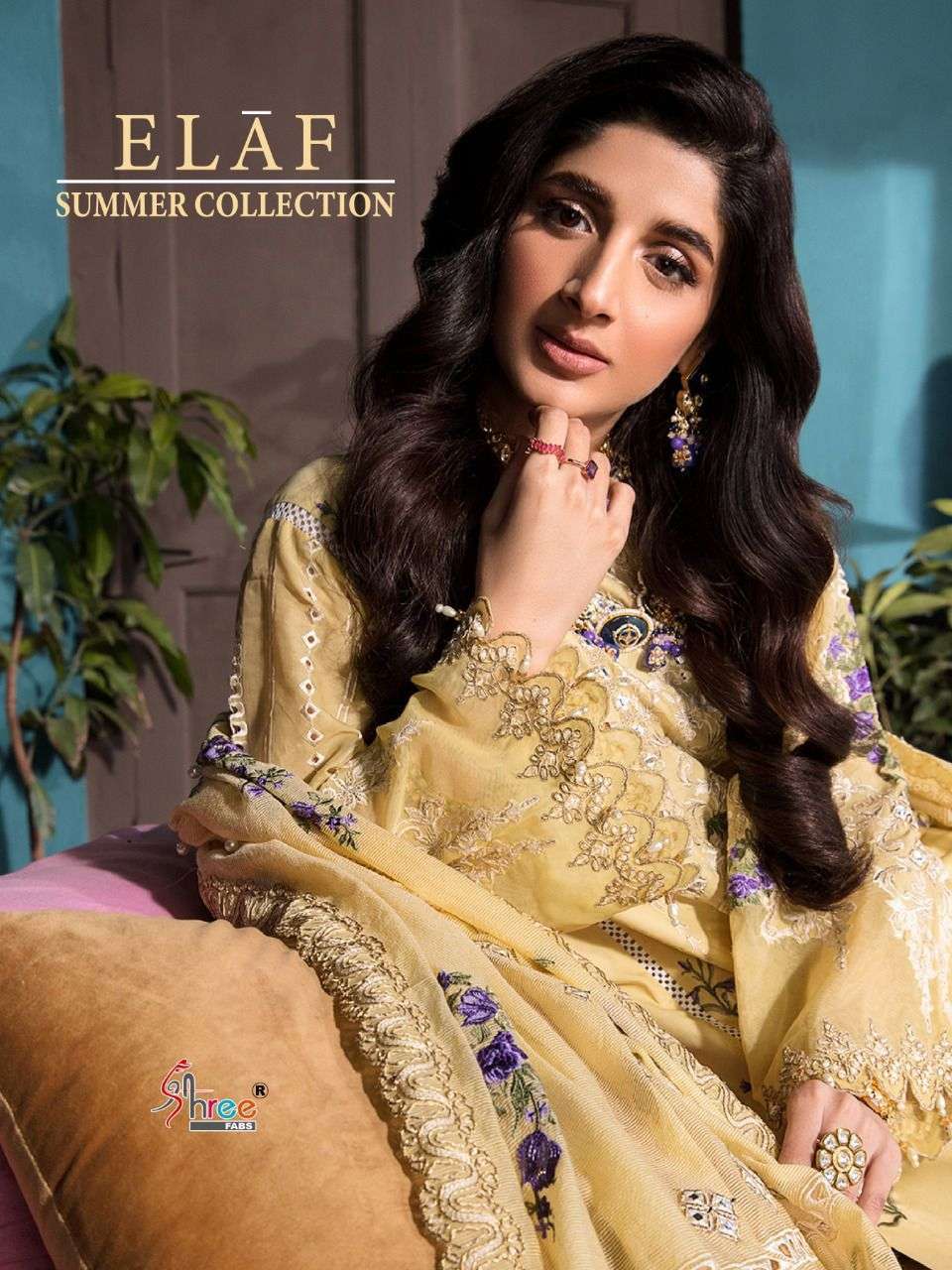 SHREE FAB PRESENT ELAF SUMMER COLLECTION COTTON WITH FANCY WORK PAKISTANI COLLECTION IN WHOLESALE PRICE IN SURAT - SAI DRESSES