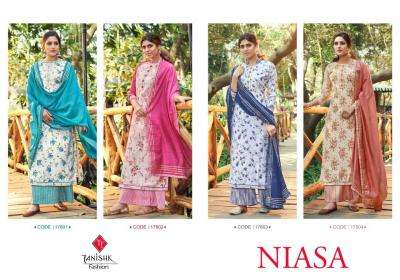 TANISHK PRESENT NIASA VISCOSE MODAL FANCY DRESS MATERIALS IN WHOLESALE PRICE IN SURAT - SAI DRESSES