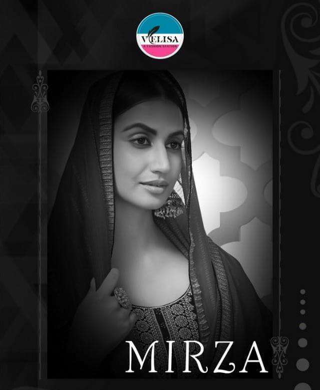 VELISA PRESENT MIRZA SILK ELEGANT LOOK SALWAR KAMEEZ IN WHOLESALE PRICE IN SURAT- SAI DRESSES 