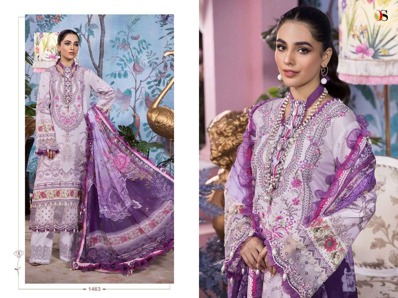 DEEPSY SUITS PRESENT ANAYA VOL 22 PURE COTTON WITH EMBROIDERY WORK PAKISTANI SALWAR SUITS COLLECTION IN WHOLESALE PRICE IN SURAT - SAI DRESSES