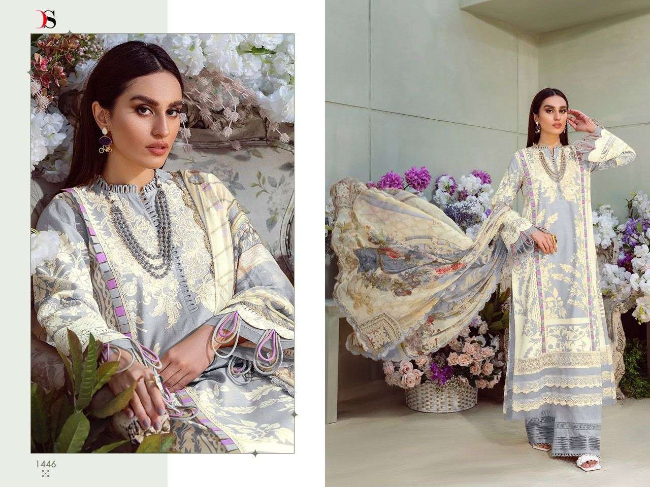 DEEPSY SUITS PRESENT BLISS LAWN 22 PURE COTTON WITH EMBROIDERY SALWAR SUITS COLLECTION IN WHOLESALE PRICE IN SURAT - SAI DRESSES