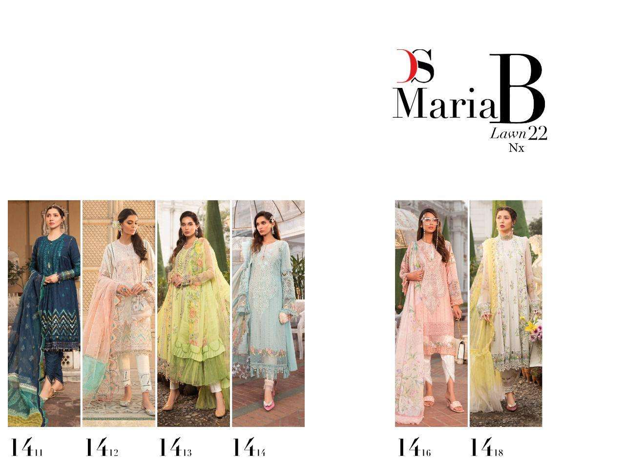 DEEPSY SUITS PRESENT MARIA B LAWN 22 NX COTTON WITH EMBROIDERY PAKISTANI SUITS IN WHOLESALE PRICE IN SURAT - SAI DRESSES