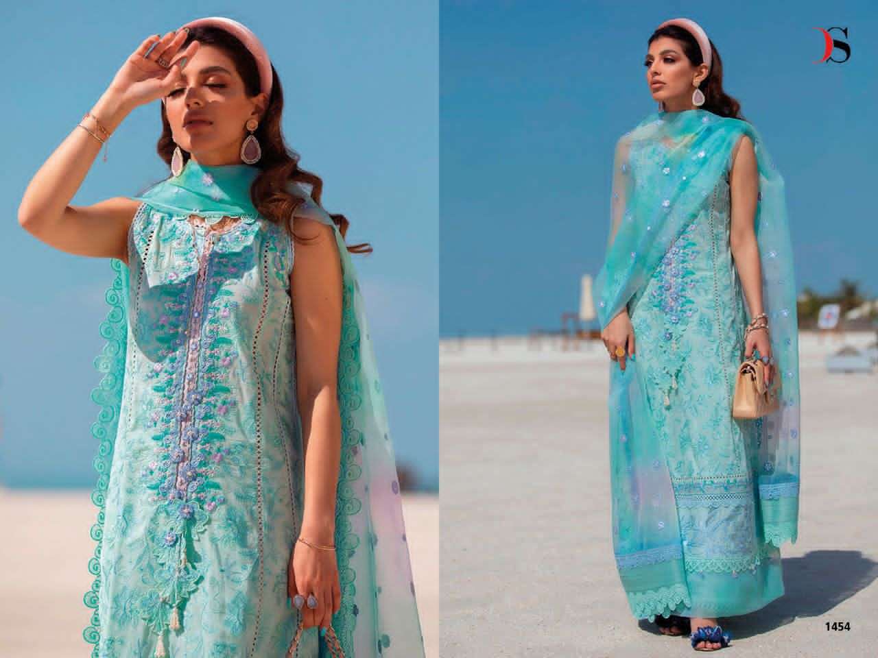 DEEPSY SUITS PRESENTS FARAH TALIB AZIZ LAWN VOL-22 PAKISTANI SUITS CATALOGUE COLLECTION IN WHOLESALE PRICE IN SURAT - SAI DRESSES 