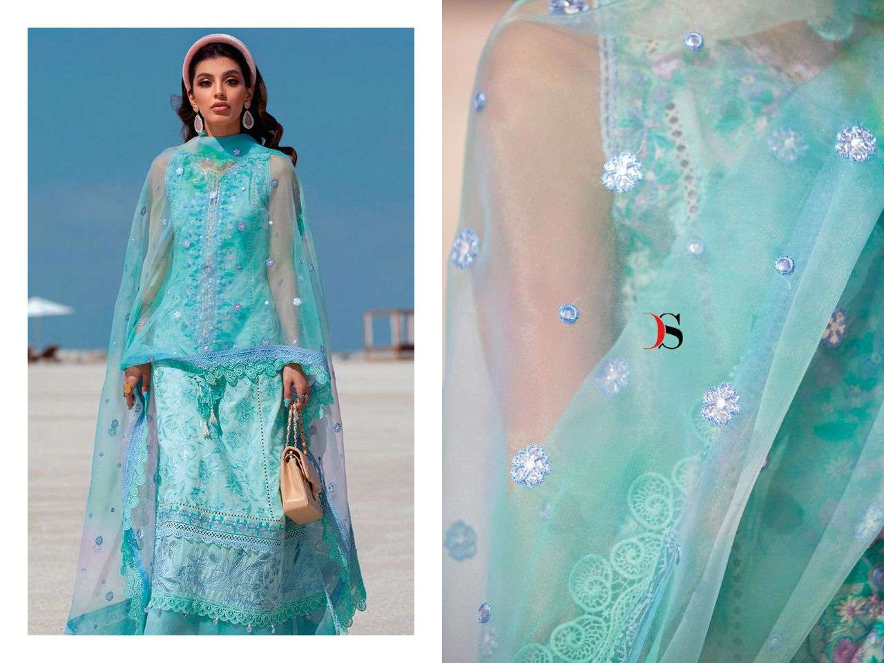 DEEPSY SUITS PRESENTS FARAH TALIB AZIZ LAWN VOL-22 PAKISTANI SUITS CATALOGUE COLLECTION IN WHOLESALE PRICE IN SURAT - SAI DRESSES 