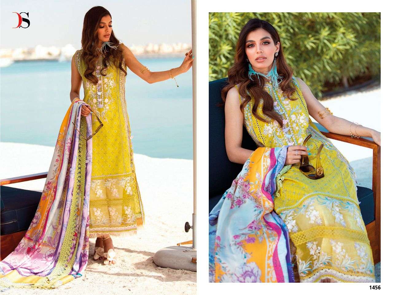 DEEPSY SUITS PRESENTS FARAH TALIB AZIZ LAWN VOL-22 PAKISTANI SUITS CATALOGUE COLLECTION IN WHOLESALE PRICE IN SURAT - SAI DRESSES 