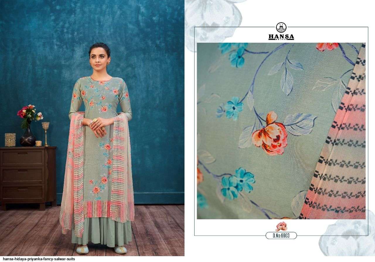 Salwar Suits : Blue georgette fancy thread and zari work ...
