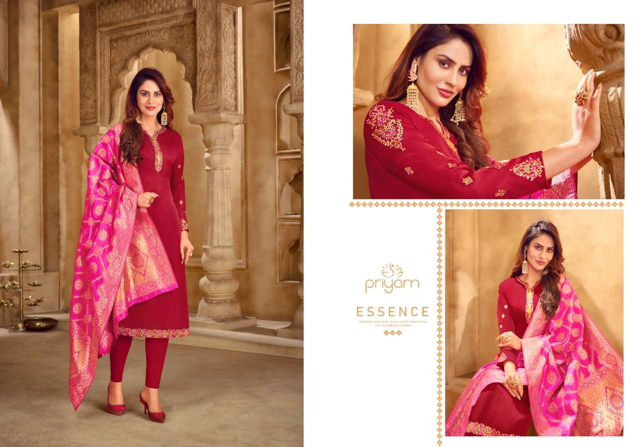 PRIYAM FASHION PRESENTS DN.1101 to 1108  PREMIUM CATALOGUE COLLECTION IN WHOLESALE RATE IN SURAT - SAI DRESSES 