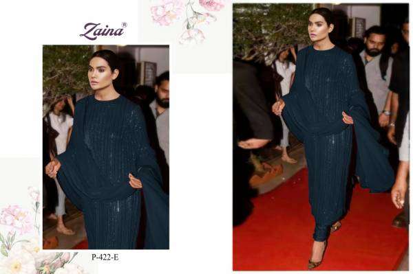 PRIYAM PRESENT ZAINA CATALOG GEORGETTE PAKISTANI SALWAR SUITS IN WHOLESALE PRICE IN SURAT - SAI DRESSES