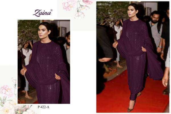 PRIYAM PRESENT ZAINA CATALOG GEORGETTE PAKISTANI SALWAR SUITS IN WHOLESALE PRICE IN SURAT - SAI DRESSES