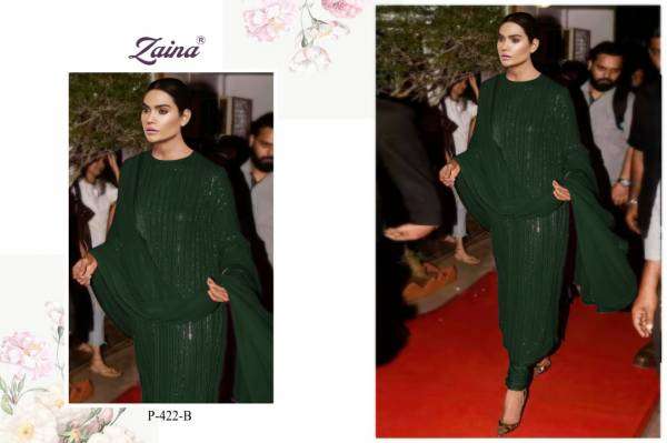 PRIYAM PRESENT ZAINA CATALOG GEORGETTE PAKISTANI SALWAR SUITS IN WHOLESALE PRICE IN SURAT - SAI DRESSES