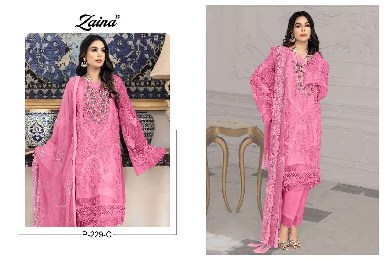 PRIYAM PRESENT ZAINA NX VOL 29 NET WORK PAKISTANI SALWAR SUIT COLLECTION IN WHOLESALE PRICE IN SURAT - SAI DRESSES
