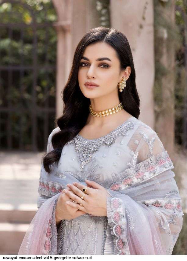 RAWAYAT PRESENT EMAAN ADEEL VOL-5 PAKISTANI DESIGNER SALWAR SUITS IN WHOLESALE PRICE IN SURAT- SAI DRESSES 