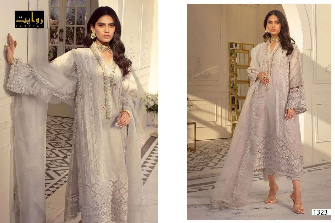 RAWAYAT PRESENT ESPERER VOL 2 GEORGETTE WEAR PAKISTANI SALWAR SUITS COLLECTION IN WHOLESALE PRICE IN SURAT - SAI DRESSES