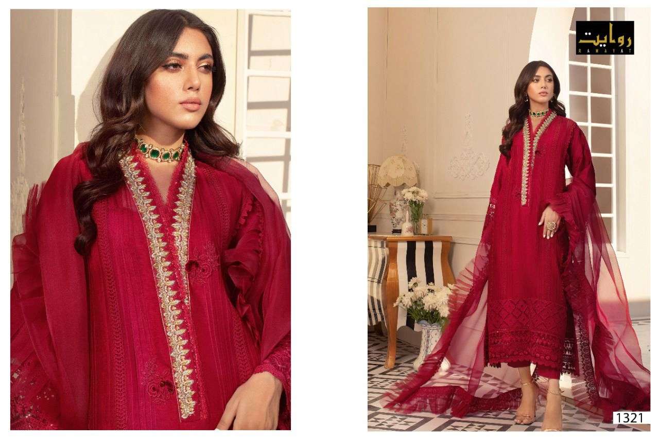 RAWAYAT PRESENT ESPERER VOL 2 GEORGETTE WEAR PAKISTANI SALWAR SUITS COLLECTION IN WHOLESALE PRICE IN SURAT - SAI DRESSES