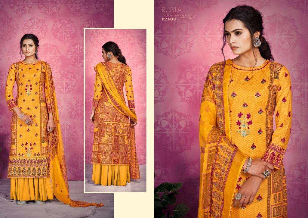 ROMANI PRESENT RUBIA CATALOG DAILY WEAR PURE COTTON DRESS MATERIALS IN WHOLESALE PRICE IN SURAT - SAI DRESSES