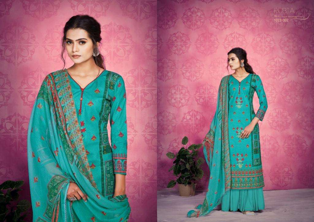ROMANI PRESENT RUBIA CATALOG DAILY WEAR PURE COTTON DRESS MATERIALS IN WHOLESALE PRICE IN SURAT - SAI DRESSES
