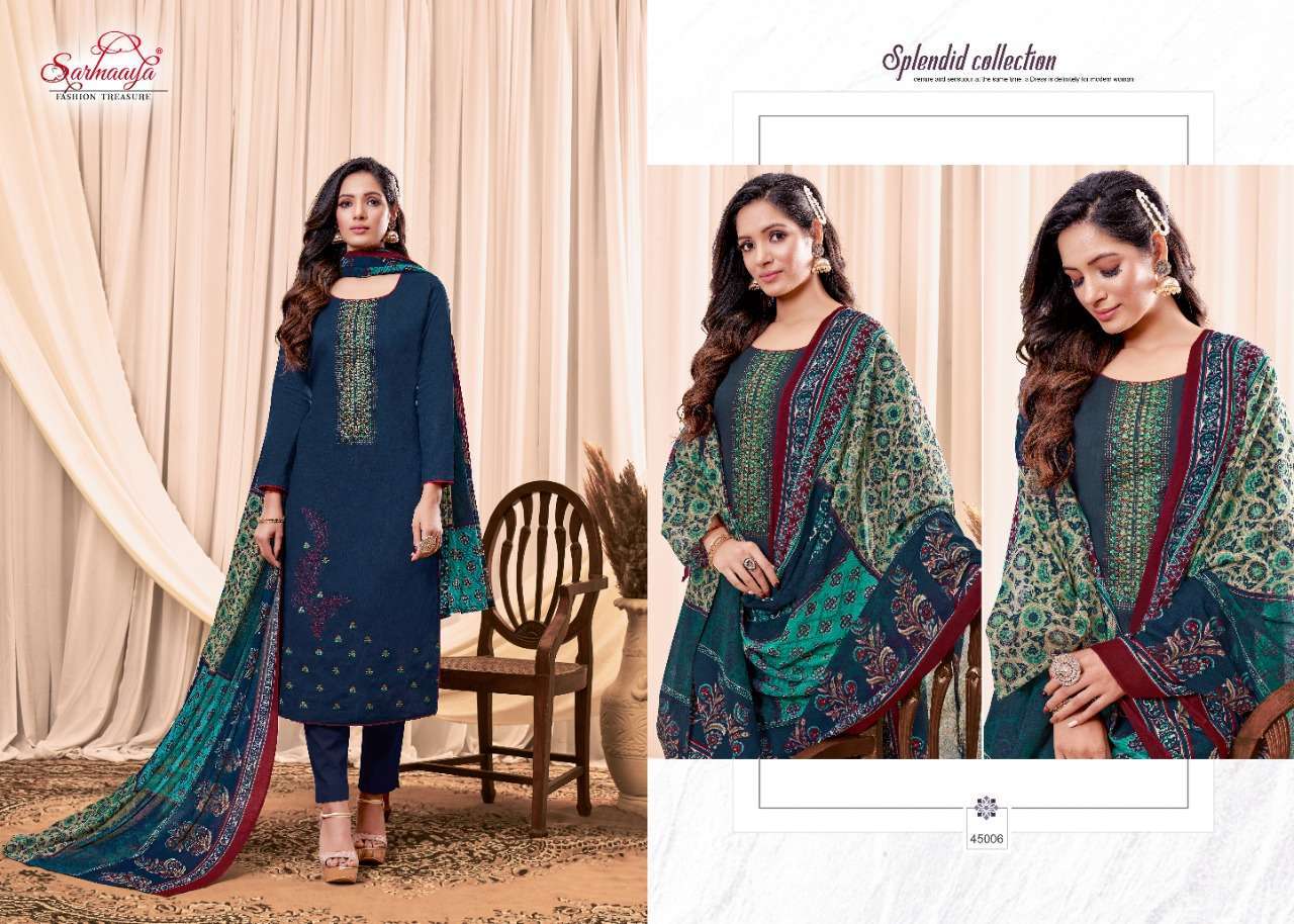 SARMAAYA PRESENTS RIHANA LAWN COTTON CATALOGUE SALWAR SUITS IN WHOLESALE PRICE IN SURAT - SAI DRESSES