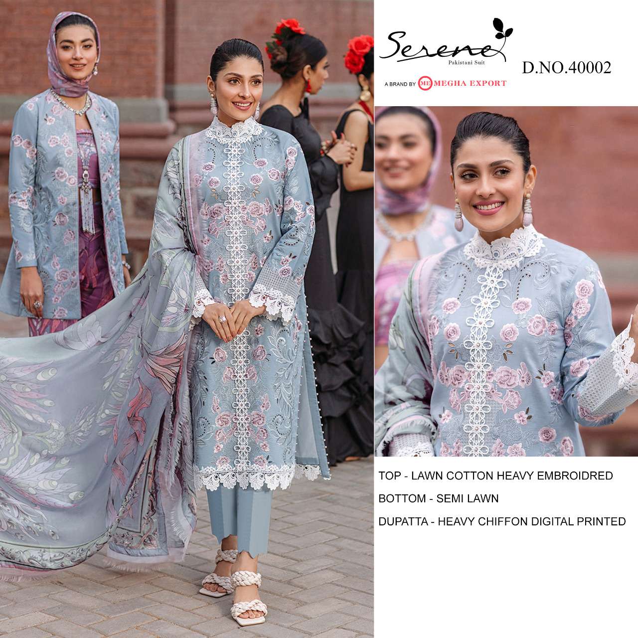SERENE PRESENTS MUSHQ VOL- 2 LATEST PAKISTANI CONCEPT CATALOG IN WHOLESALE PRICE IN SURAT- SAI DRESSES