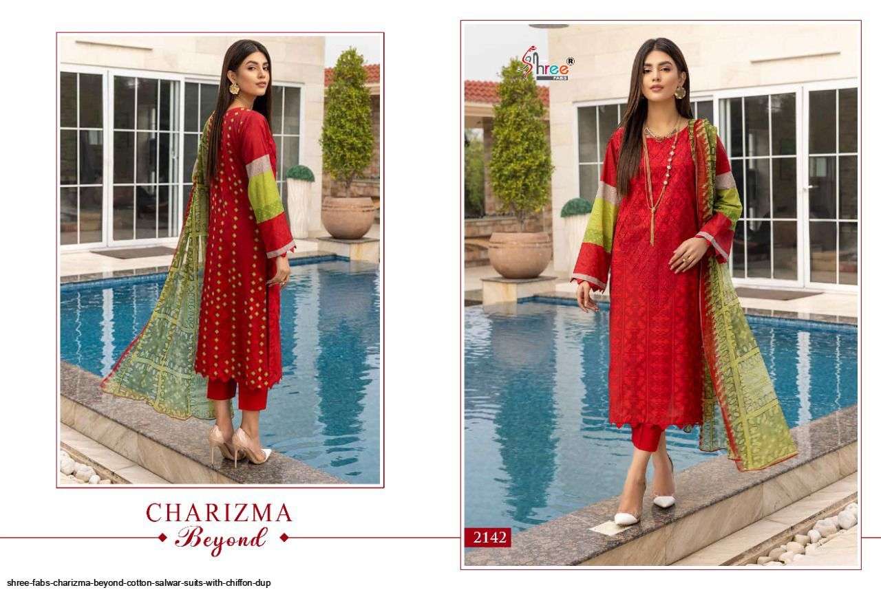 SHREE FABS PRESENT CHARIZMA BEYOND COTTON SALWAR SUITS IN WHOLESALE PRICE IN SURAT - SAI DRESSES