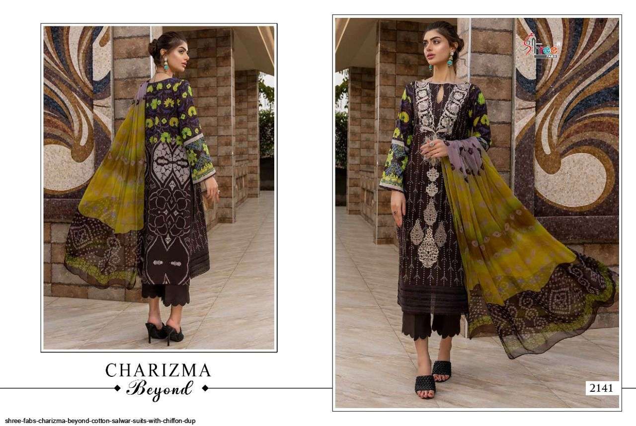 SHREE FABS PRESENT CHARIZMA BEYOND COTTON SALWAR SUITS IN WHOLESALE PRICE IN SURAT - SAI DRESSES
