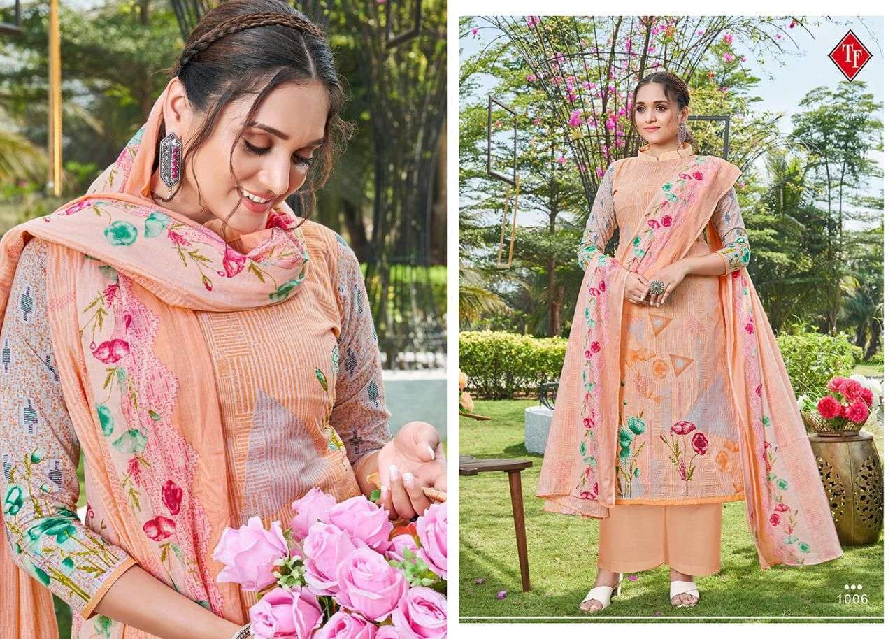 TANISHK FASHION PRESENT PRISHA CAMBRIC COTTON WITH DIGITAL PRINT SALWAR SUITS COLLECTION IN WHOLESALE PRICE IN SURAT - SAI DRESSES