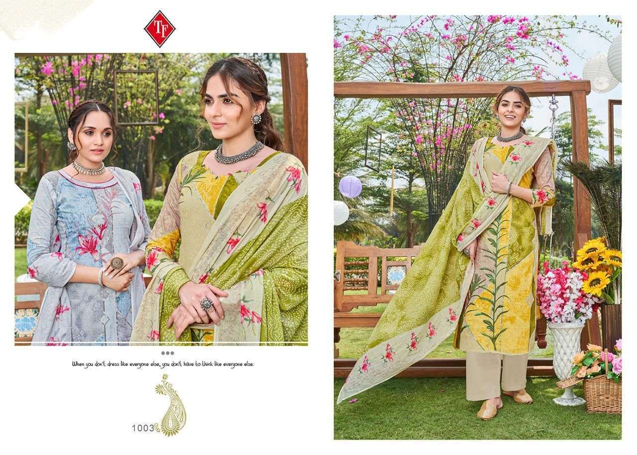 TANISHK FASHION PRESENT PRISHA CAMBRIC COTTON WITH DIGITAL PRINT SALWAR SUITS COLLECTION IN WHOLESALE PRICE IN SURAT - SAI DRESSES