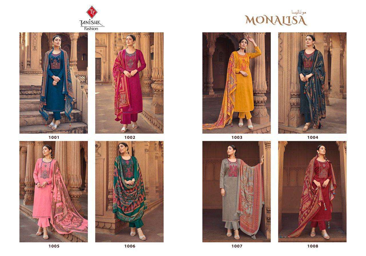   TANISHK FASHION PRESENTS MONALISA CATALOGUE OF SALWAR SUITS IN WHOLESALE PRICE IN SURAT - SAI DRESSES 