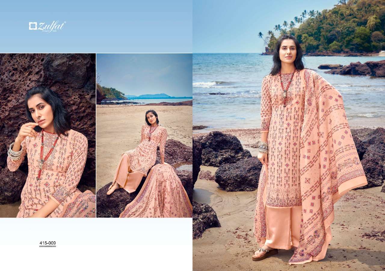 ZULFAT PRESENT MARIA CATALOG SUMMER WEAR PURE COTTON PRINTED DRESS MATERIALS IN WHOLESALE PRICE IN SURAT - SAI DRESSES