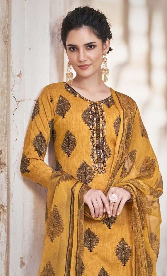 ZULFAT PRESENTS SAVERA DESIGNER REYON DRESSES MATERIAL IN WHOLESALE PRICE IN SURAT - SAI DRESSES 