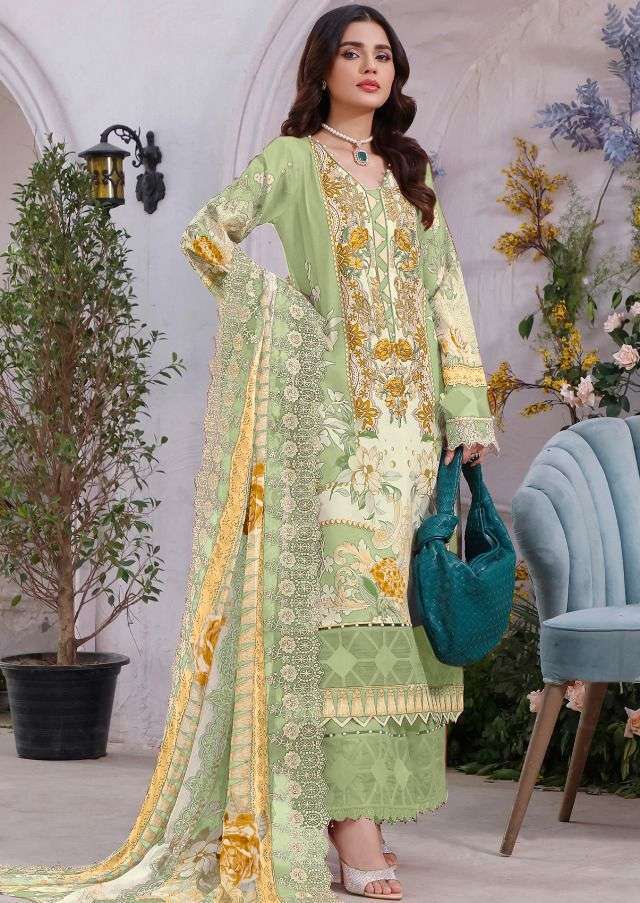DEEPSY SUITS PRESENT FIRDOUS PREMIUM LAWN EMBROIDERED DUPATTA PAKISTANI DESIGNER SUITS IN WHOLESALE PRICE IN SURAT - SAI DRESSES