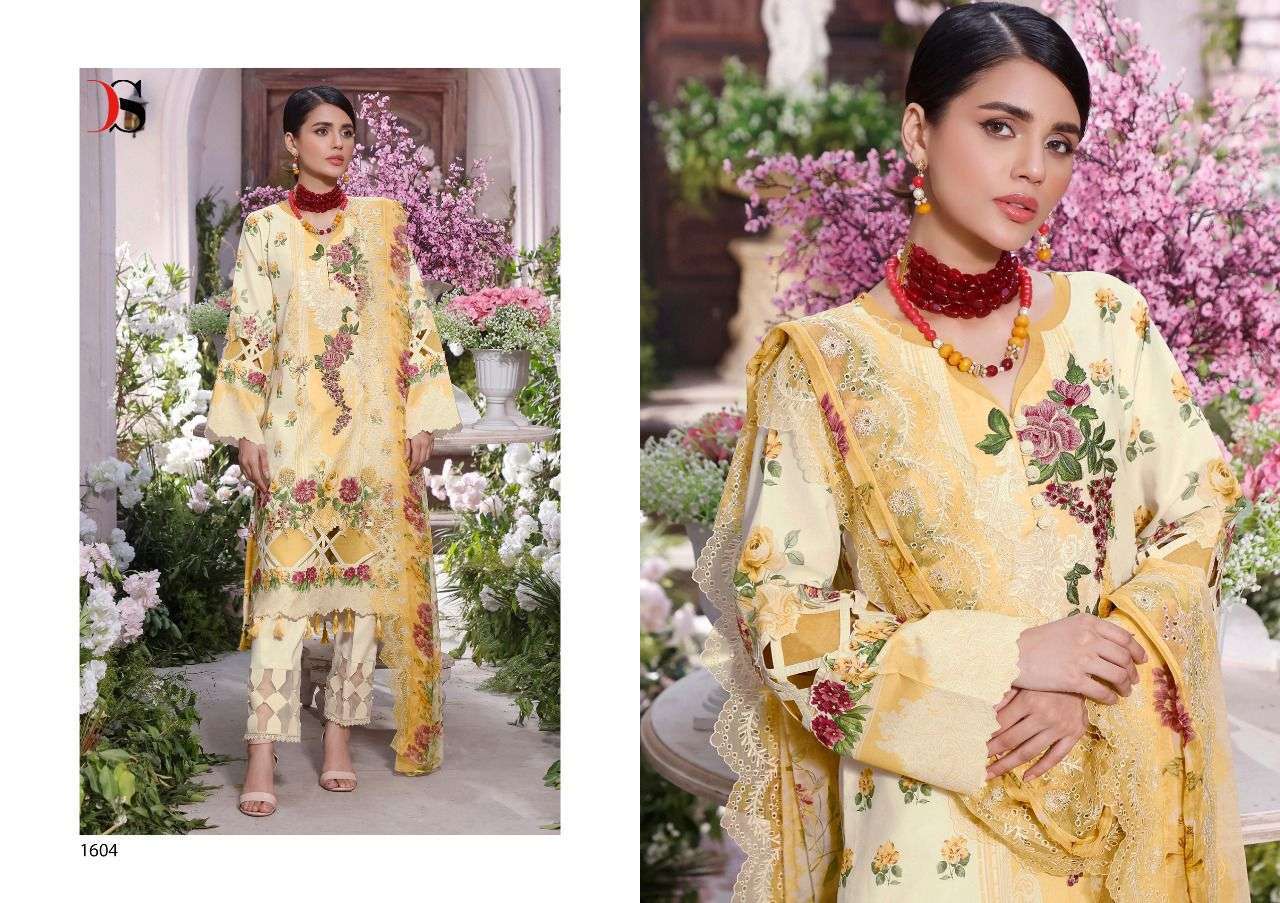 DEEPSY SUITS PRESENT FIRDOUS PREMIUM LAWN EMBROIDERED DUPATTA PAKISTANI DESIGNER SUITS IN WHOLESALE PRICE IN SURAT - SAI DRESSES