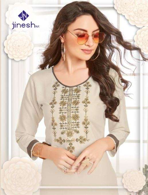 JINESH NX PRESENT AALIYA VOL 1 RAYON DESIGNER KURTIS CATALOG IN WHOLESALE PRICE IN SURAT - SAI DRESSES