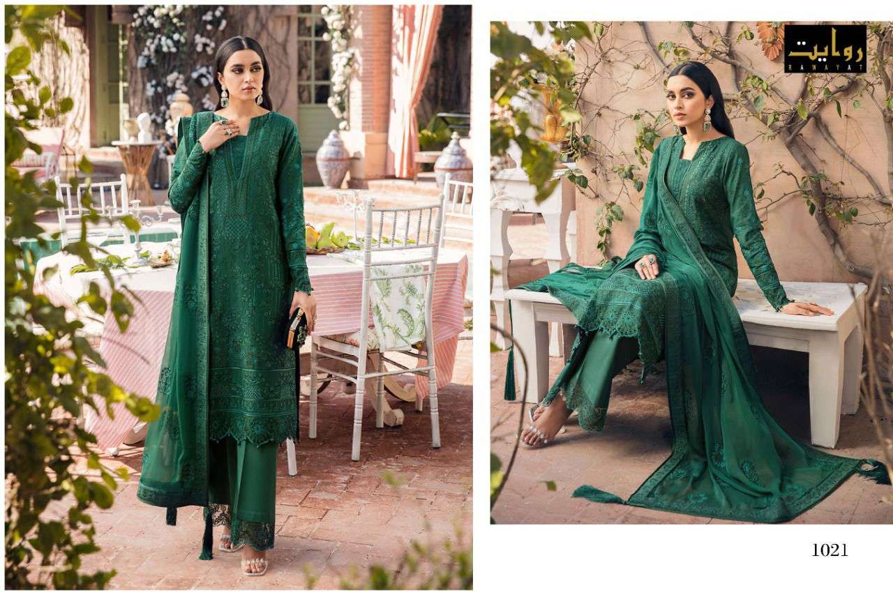 RAWAYAT PRESENT SOBIA NAZIR VOL- 6 PURE COTTON PAKISTANI DESIGNER SUITS IN WHOLESALE PRICE IN SURAT - SAI DRESSES