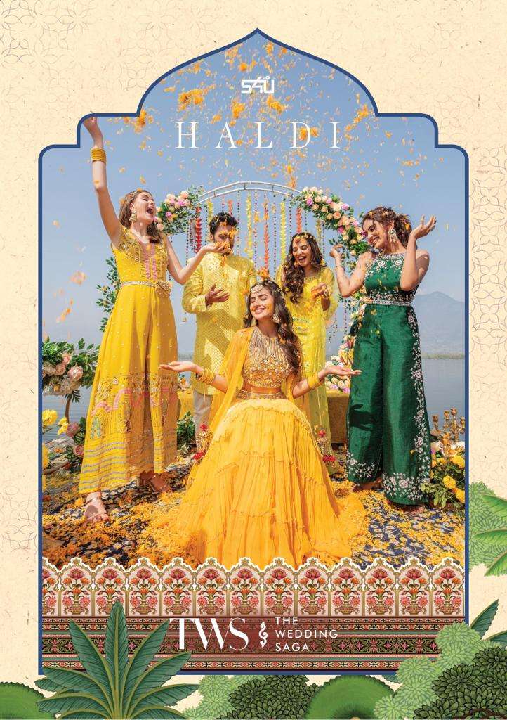 Haldi Dresses - Buy Latest Designer Haldi Dresses Collection Online 2024