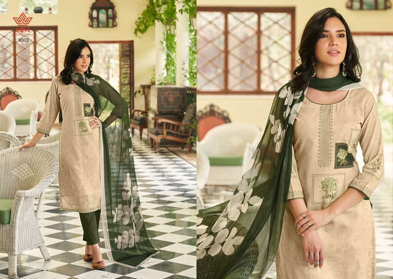 AQSA PRESENT KAYNAAT PANT STYLE SALWAR SUITS IN WHOLESALE PRICE IN SURAT - SAI DRESSES