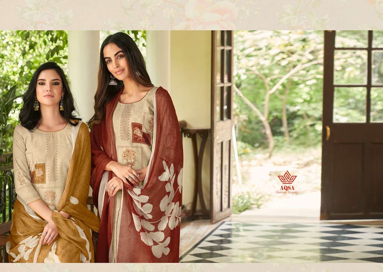 AQSA PRESENT KAYNAAT PANT STYLE SALWAR SUITS IN WHOLESALE PRICE IN SURAT - SAI DRESSES