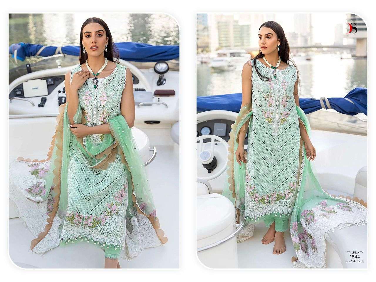 DEEPSY SUITS PRESENT SOBIA NAZIR LUXURY LAWN 22 PAKISTANI DESIGNER SUITS IN WHOLESALE PRICE IN SURAT - SAI DRESSES