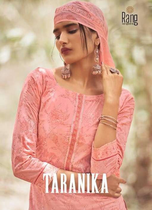 RANG PRESENT TARANIKA READYMADE PURE COTTON PRINTED KURTI PLAZZO WITH DUPATTA IN WHOLESALE PRICE IN SURAT - SAI DRESSES