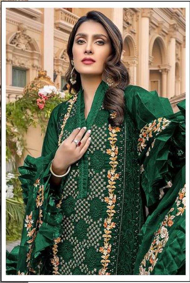 RINAZ FASHION PRESENT RINAZ D.NO 1319 A TO 1319 E SERIES SEMI STITCHED PAKISTANI DESIGNER SUITS IN WHOLESALE PRICE IN SURAT - SAI DRESSES